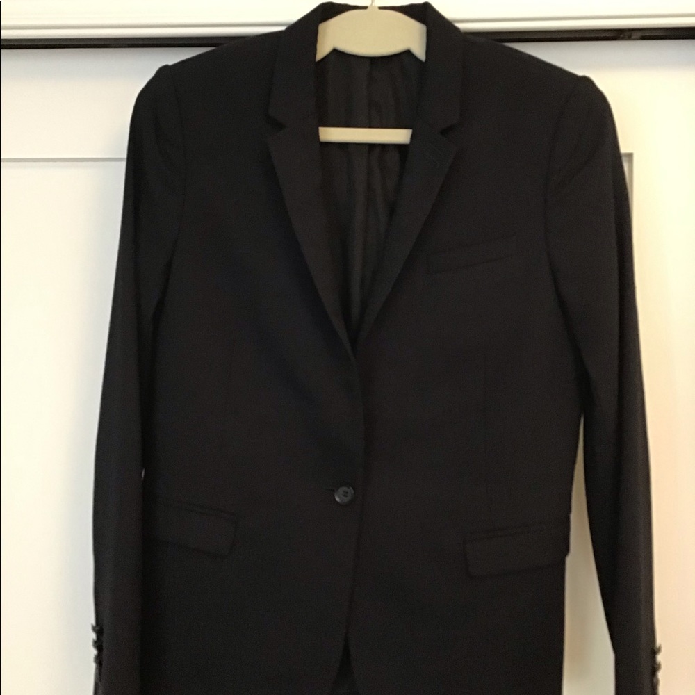 Dark navy blazer by Kooples